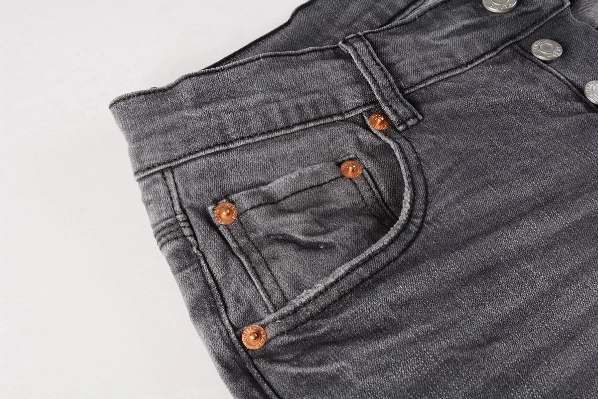 Premium Brand PRPL Roca Jeans Black Tag P006 - tntwear1