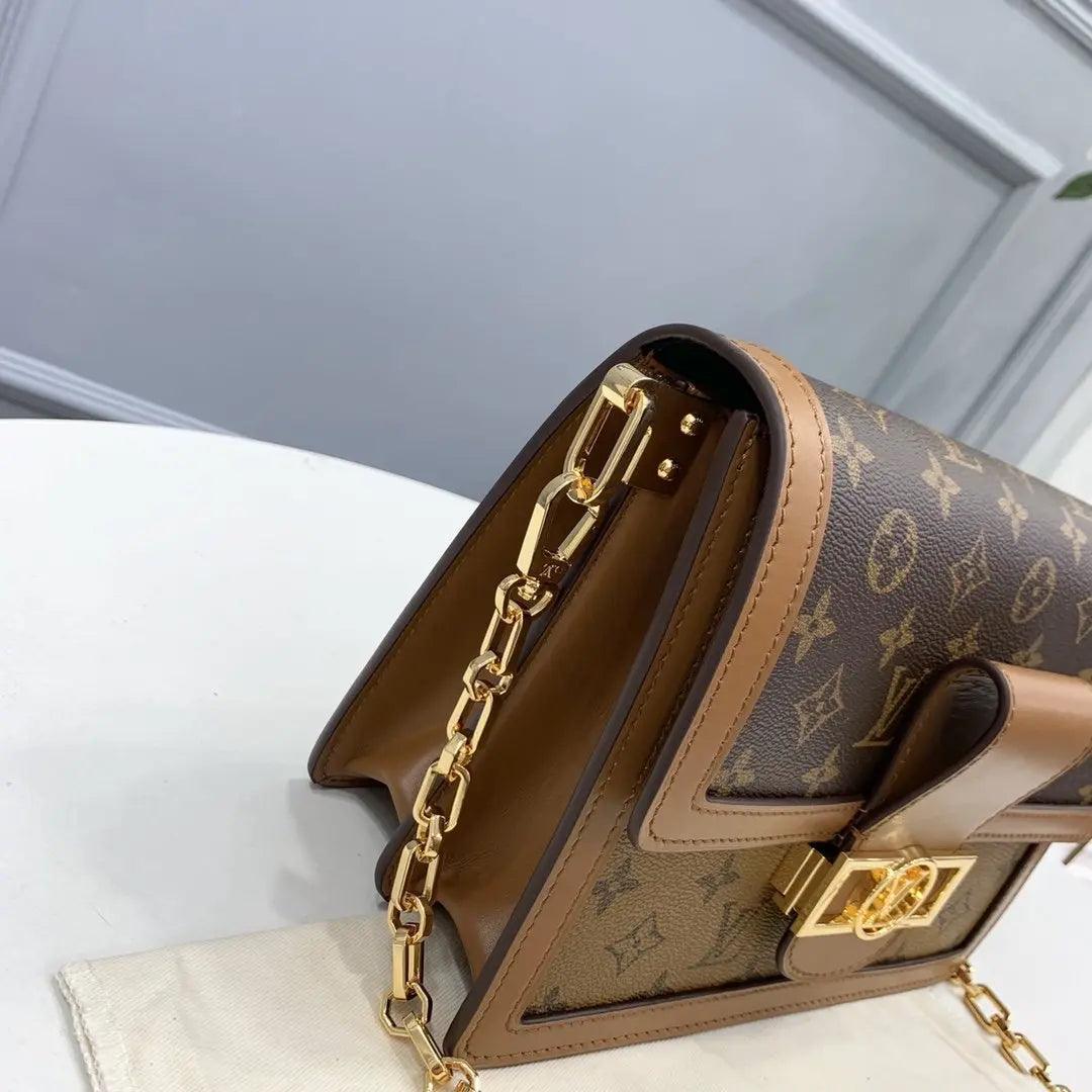 SO - New Fashion Women's Bags LUV DAUPHINE Nicolas Ghesquière Monogram Reverse A052 - tntwear1