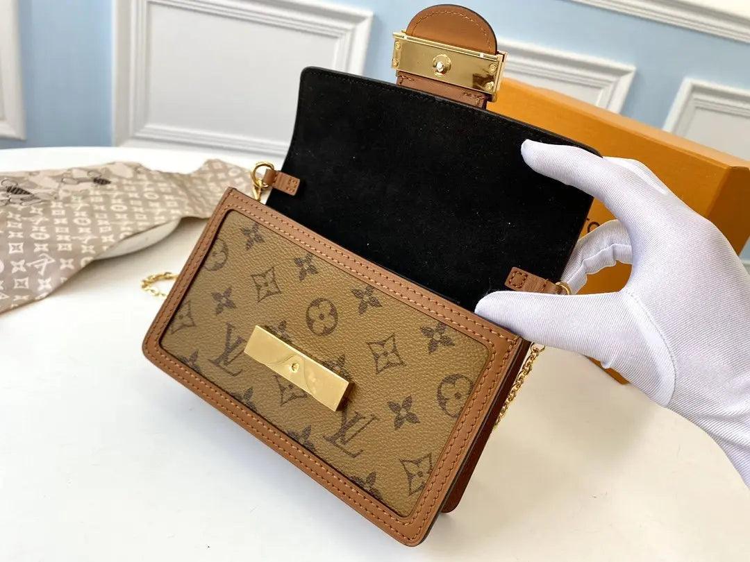 SO - New Fashion Women's Bags LUV Dauphine Monogram Reverse A055 - tntwear1