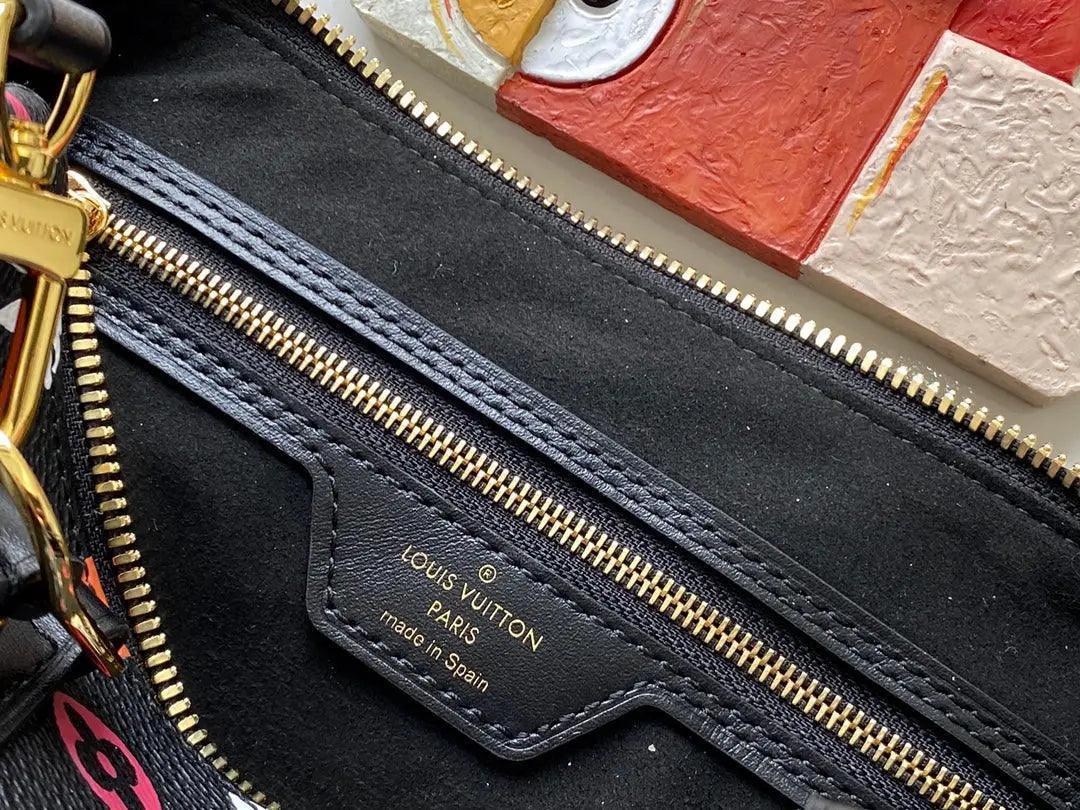 SO - New Fashion Women's Bags LUV Speedy Bandoulière Nicolas Ghesquière Game On Monogram A053 - tntwear1
