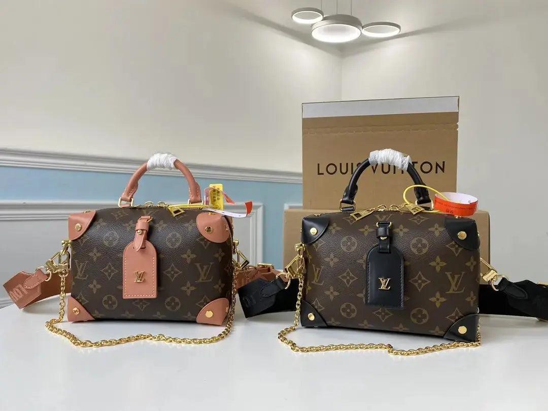 SO - New Fashion Women's Bags LV Monogram Petite Malle Souple A0104 - tntwear1