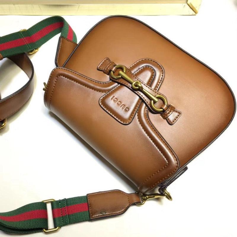 Tntwear - Lady Web Saddle Leather Bag Brown