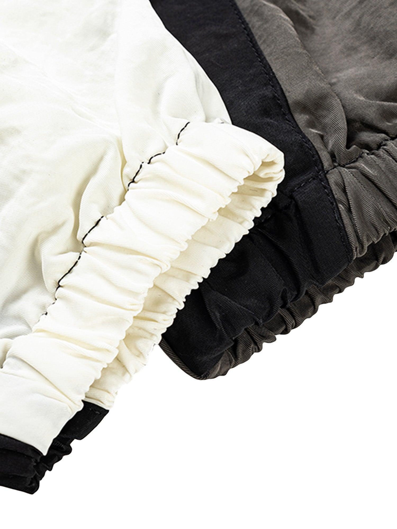 Tntwear Street Hip-hop Stitching Long-sleeved T-shirt