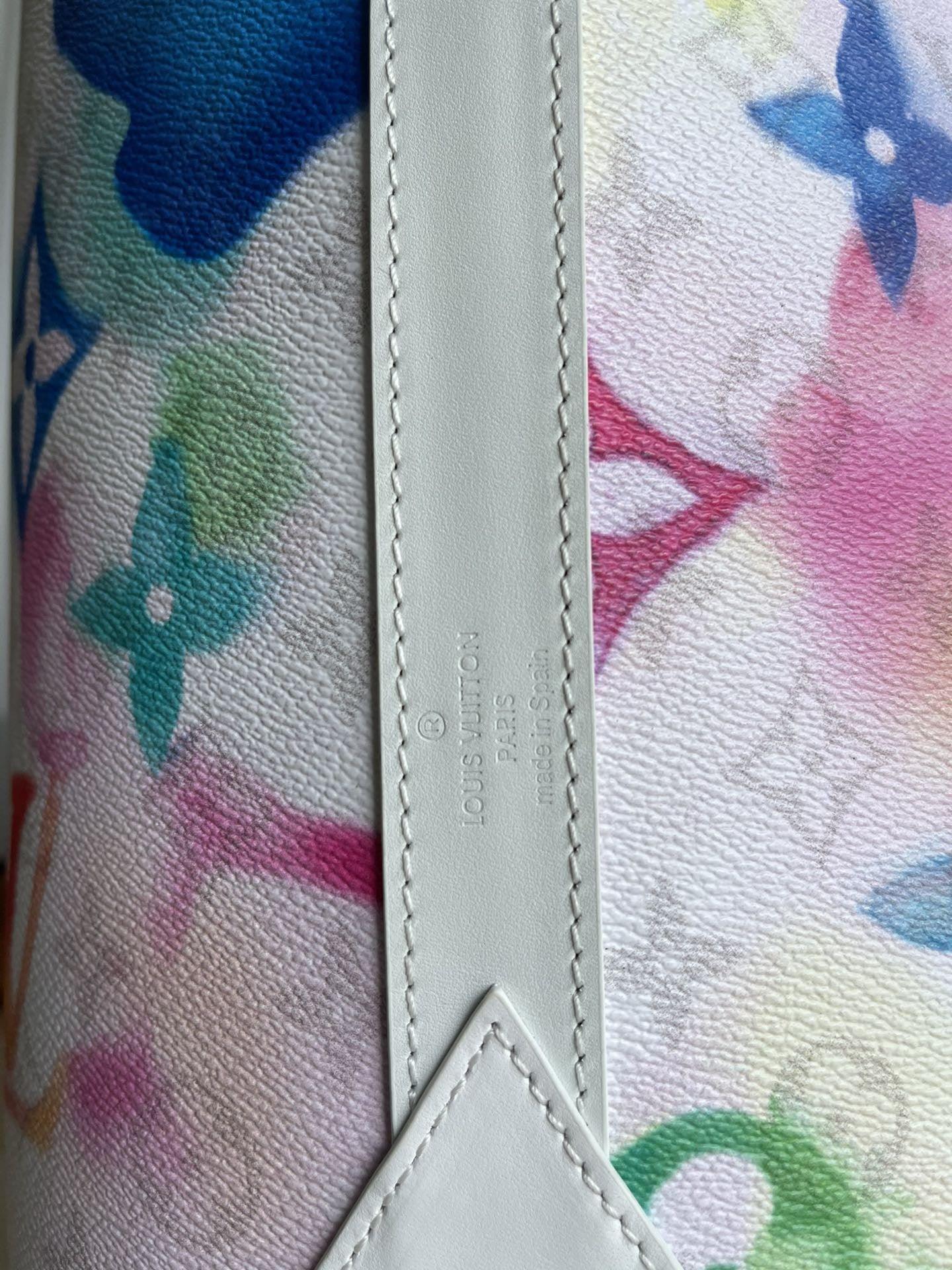 LV Virgil Abloh Monogram Watercolor M45755 - tntwear1