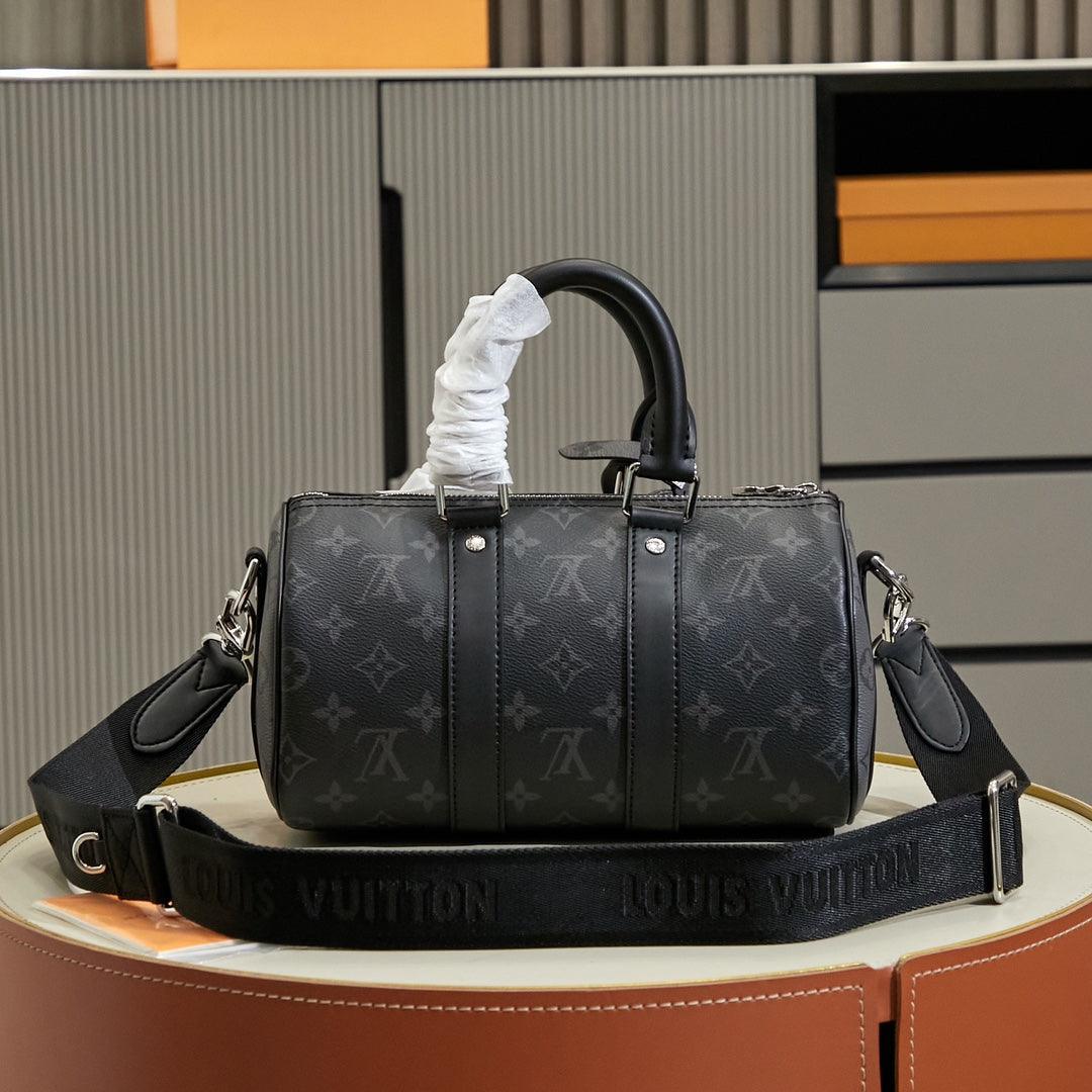 New Fashion Bags LV Monogram Eclipse Reverse Keepall 25 - tntwear1