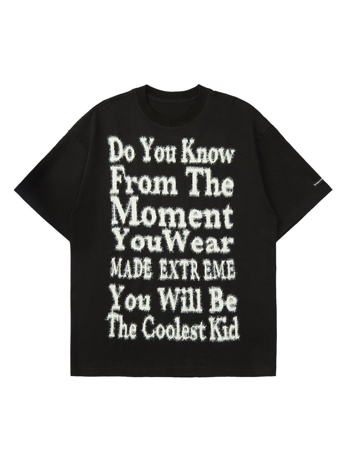 Tntwear Furry Funny Slogan Street Rap T-shirt - 2053