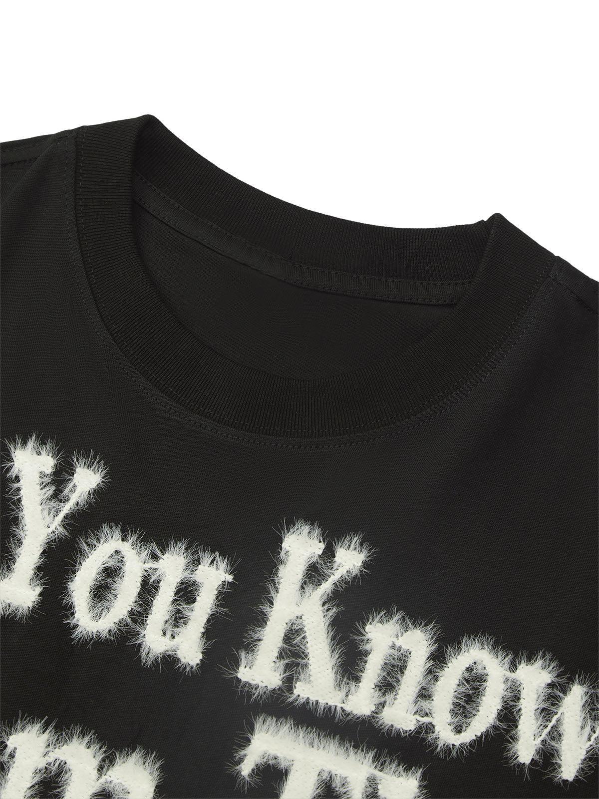 Tntwear Furry Funny Slogan Street Rap T-shirt - 2053
