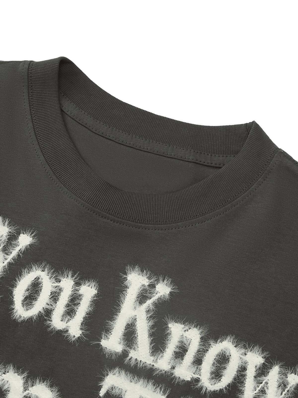 Tntwear Furry Funny Slogan Street Rap T-shirt - 2053