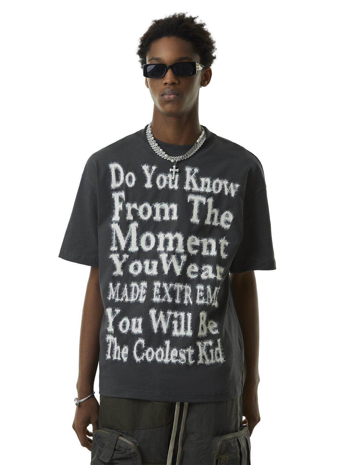 Tntwear Furry Funny Slogan Street Rap T-shirt - 2053