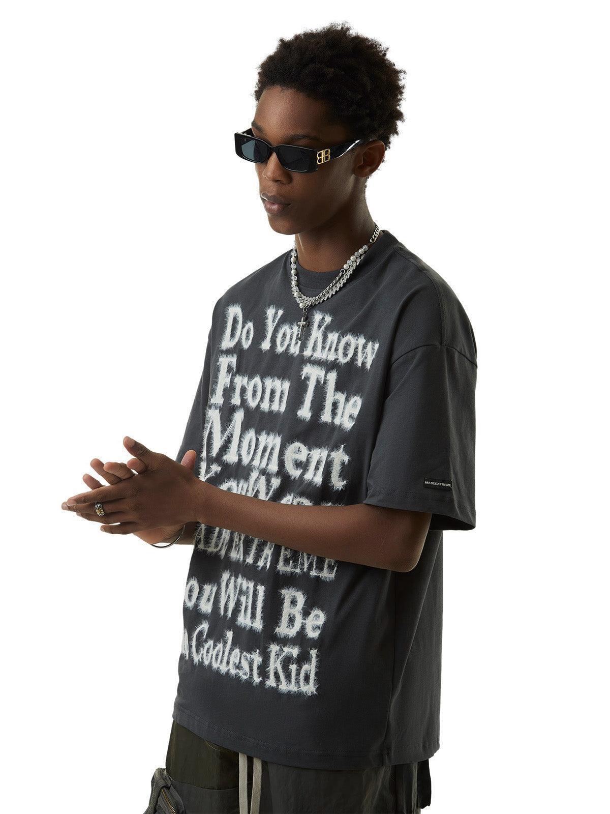 Tntwear Furry Funny Slogan Street Rap T-shirt - 2053