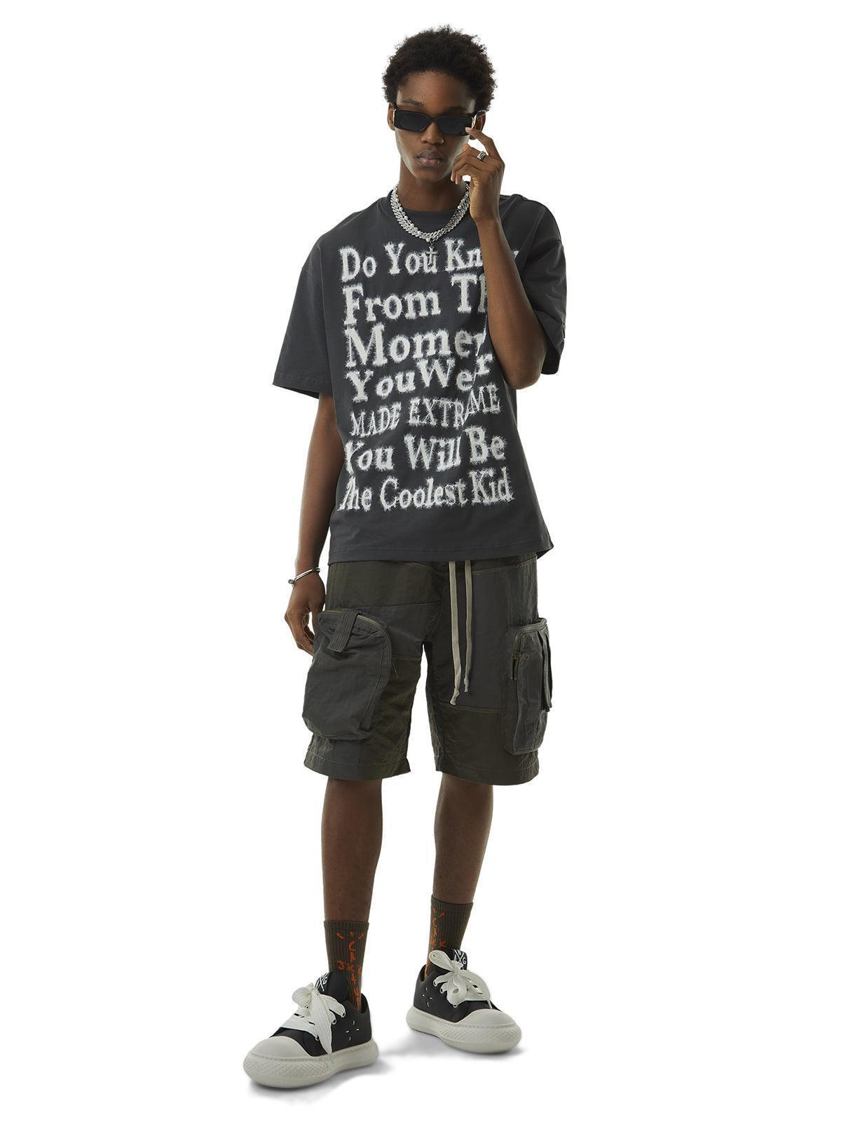 Tntwear Furry Funny Slogan Street Rap T-shirt - 2053