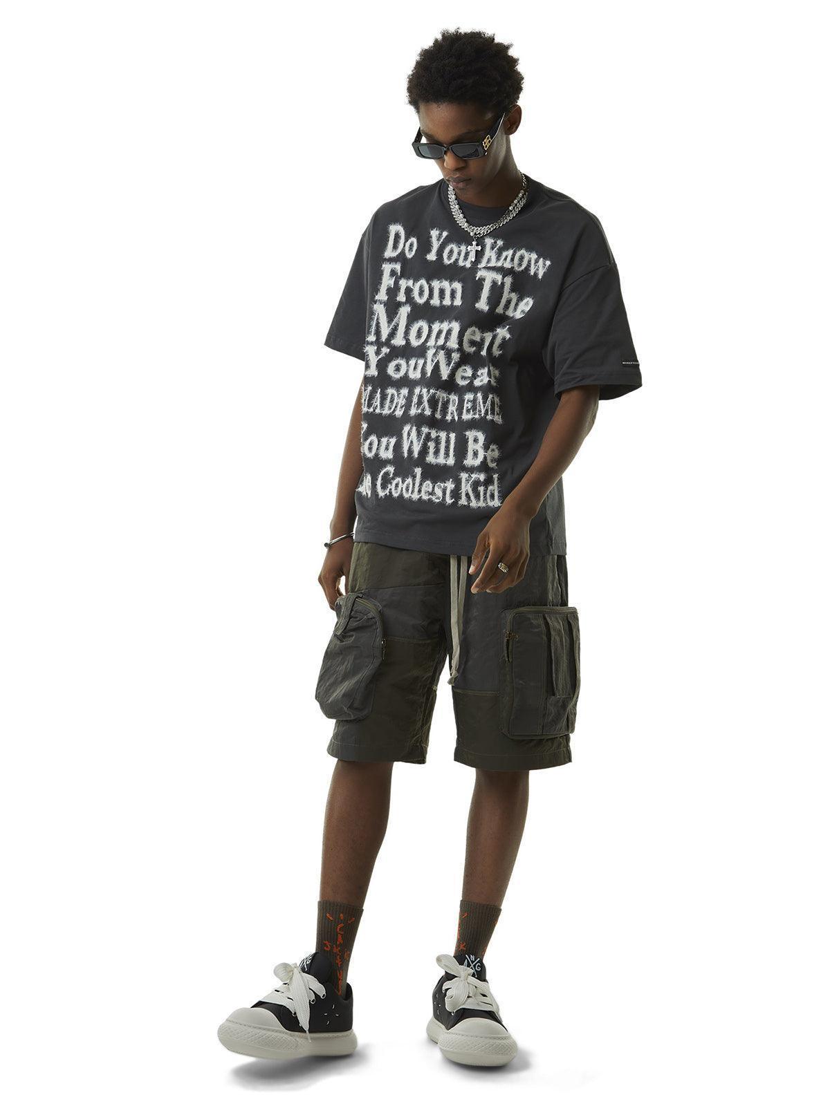 Tntwear Furry Funny Slogan Street Rap T-shirt - 2053