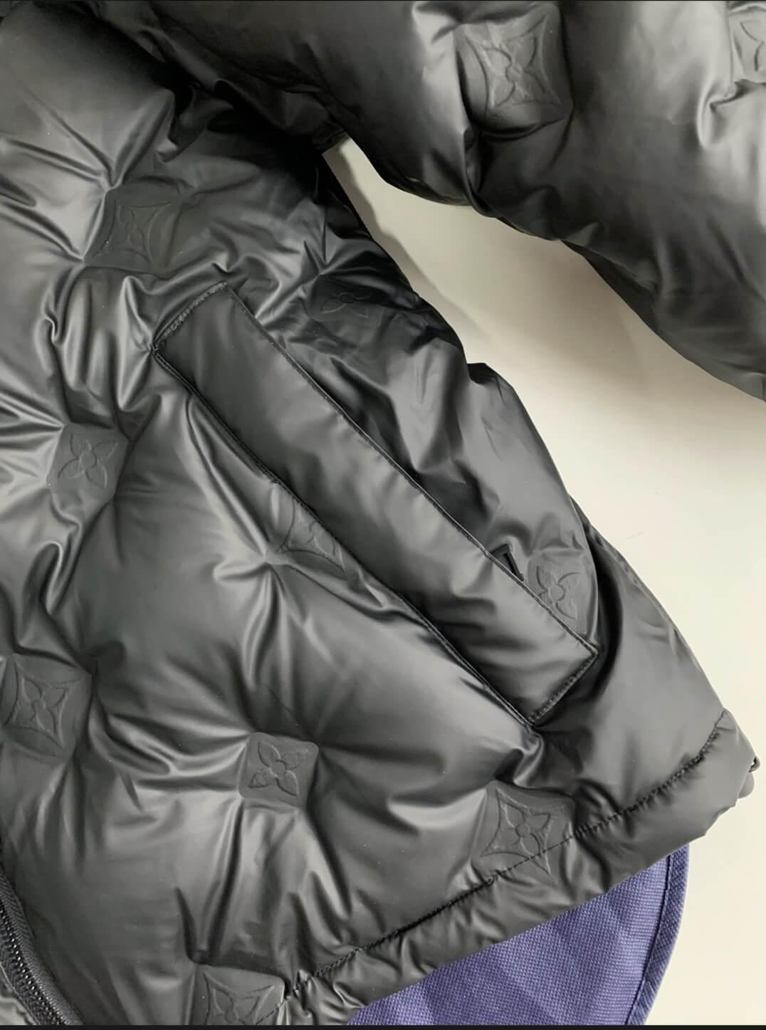 LV Glossy Puffer Jacket - tntwear1