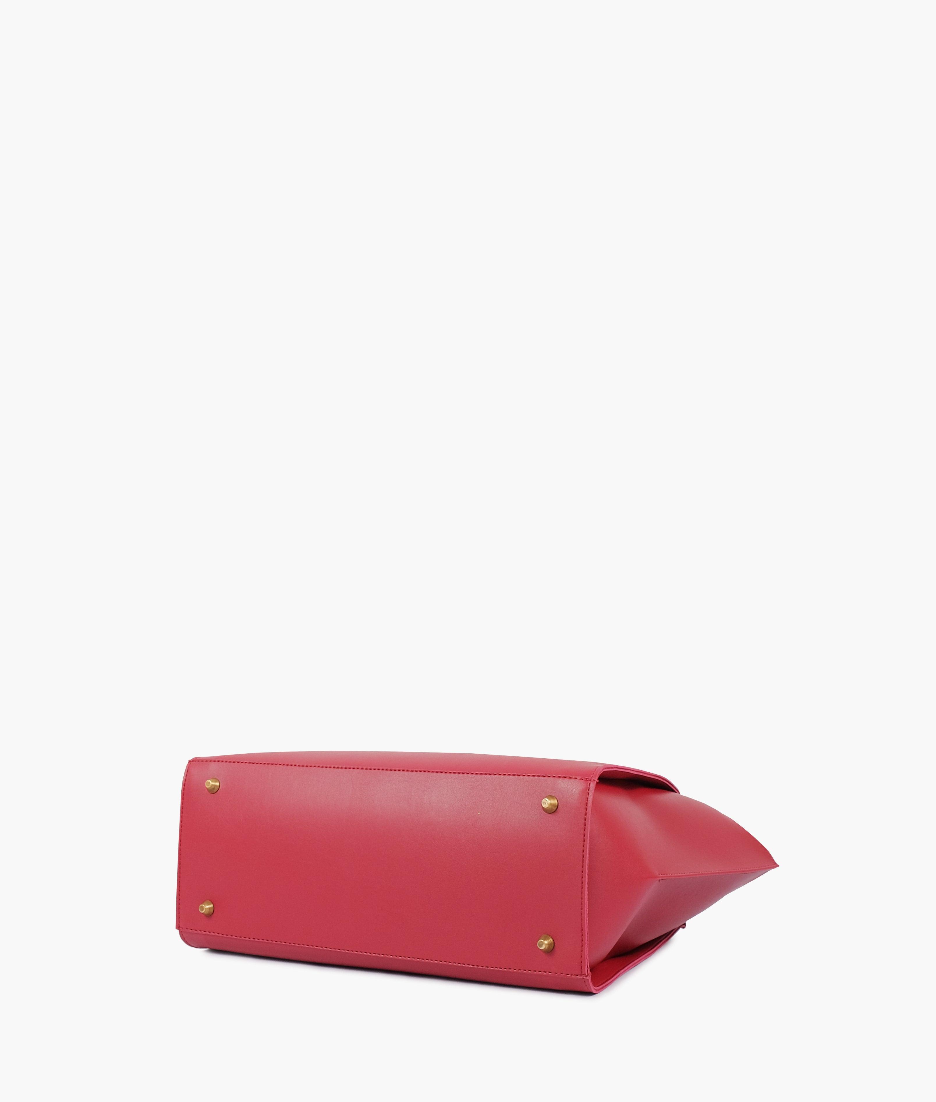 Maroon classic tote bag - tntwear1