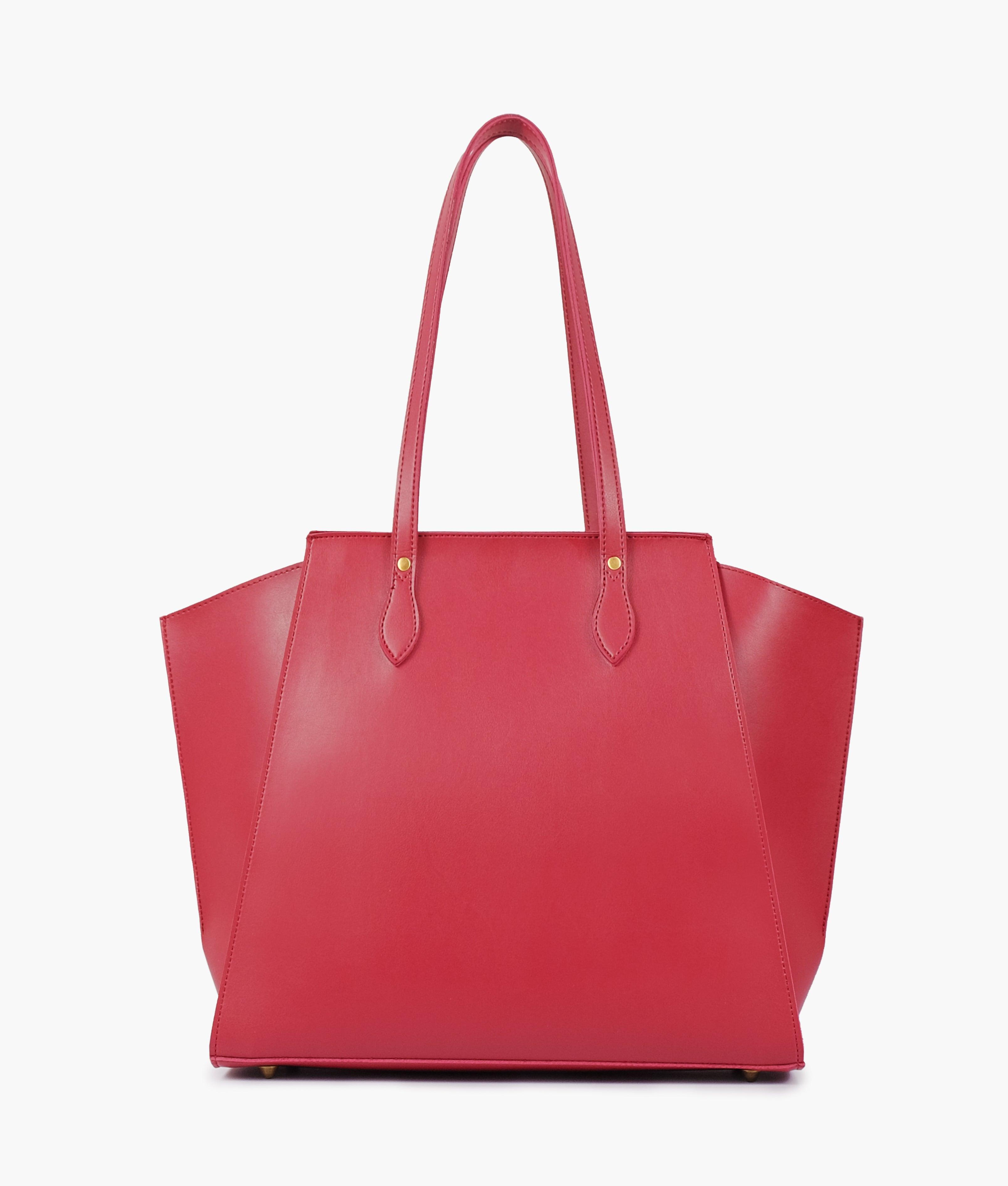 Maroon classic tote bag - tntwear1