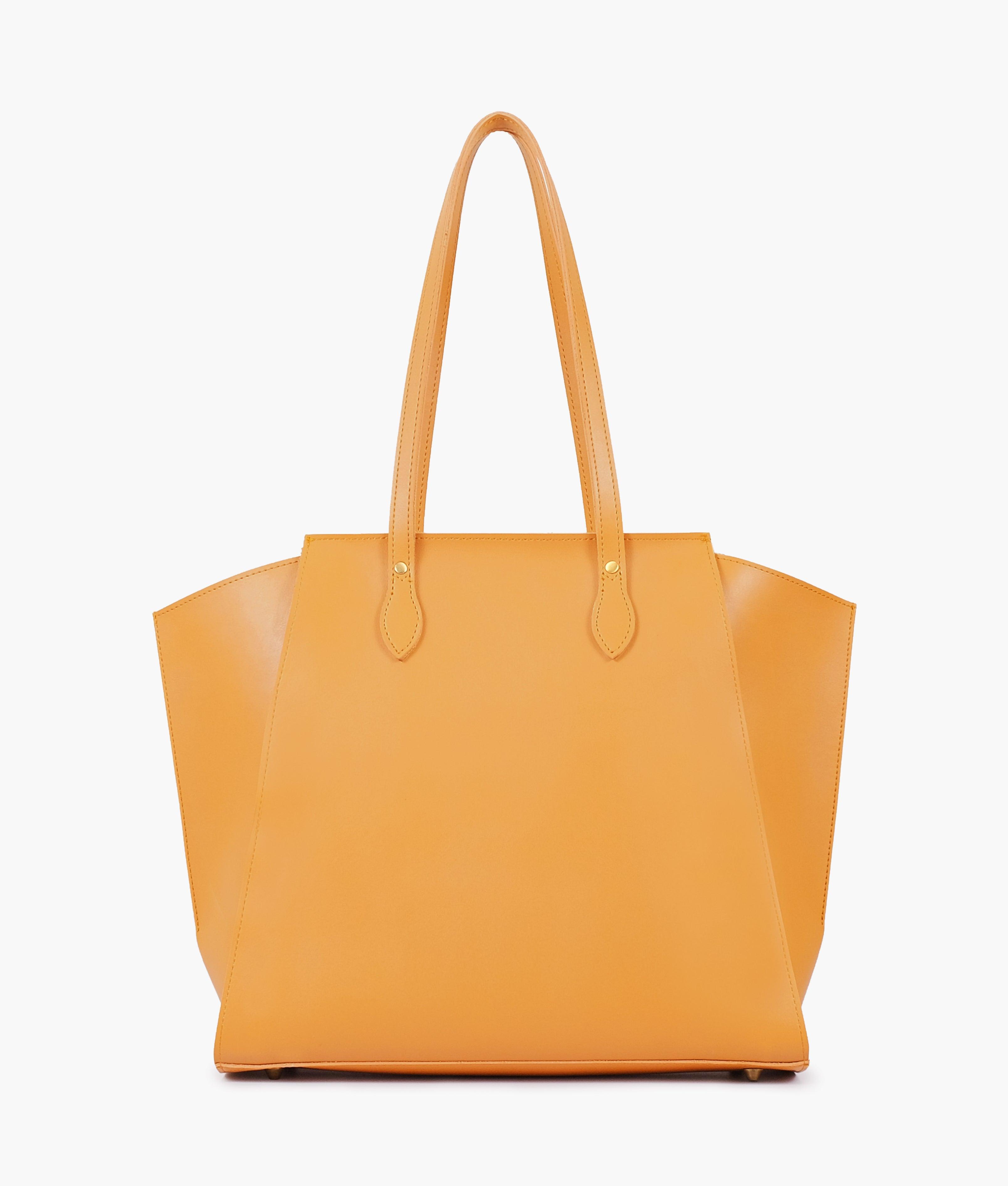 Mustard classic tote bag - tntwear1