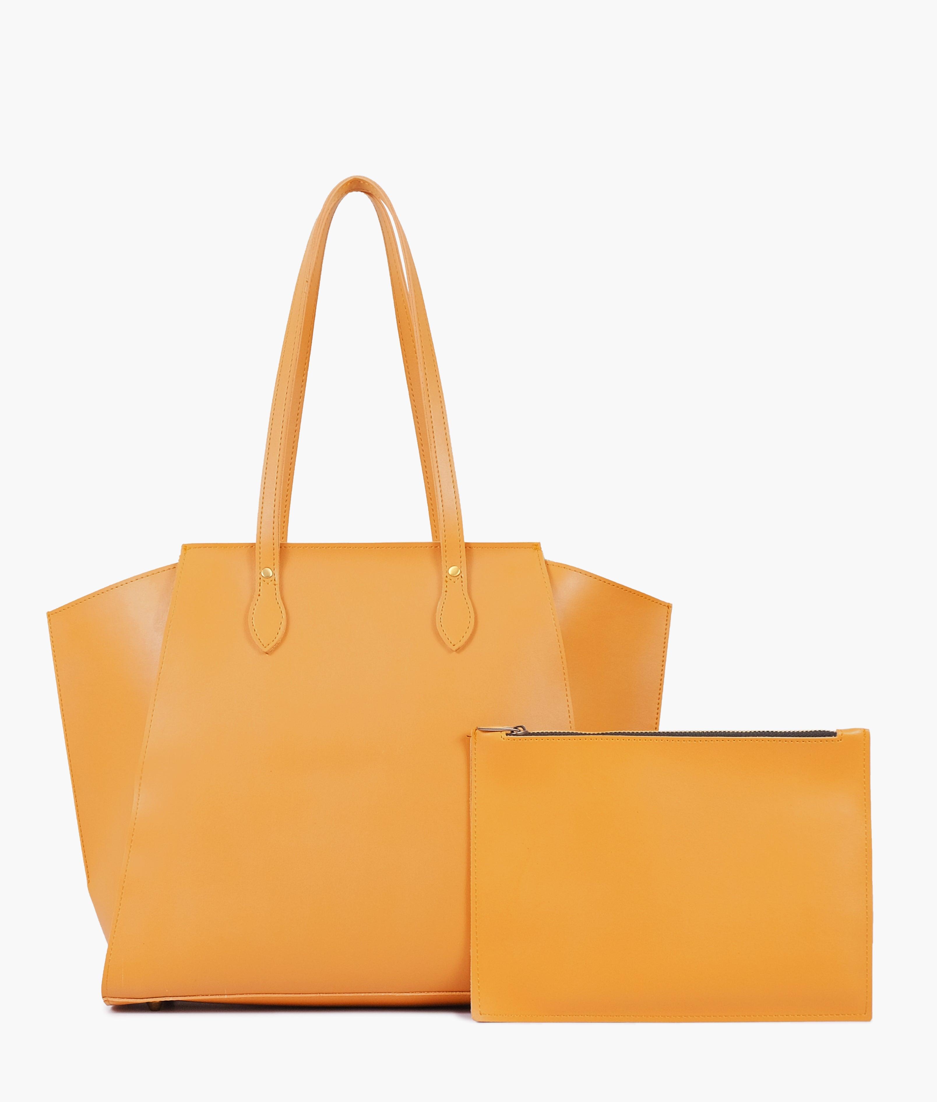 Mustard classic tote bag - tntwear1