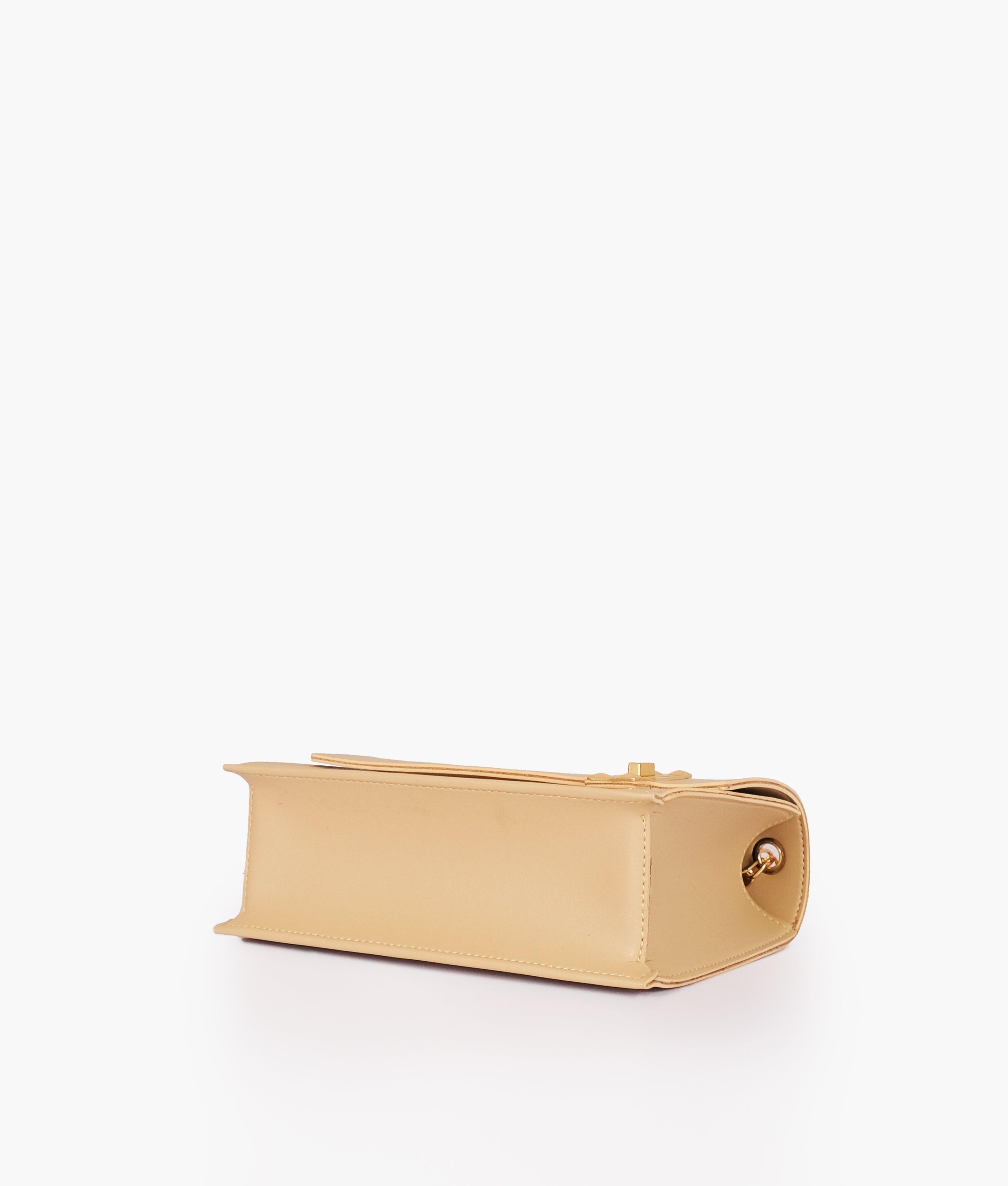 Off-white chain shoulder bag with twist lock - tntwear1
