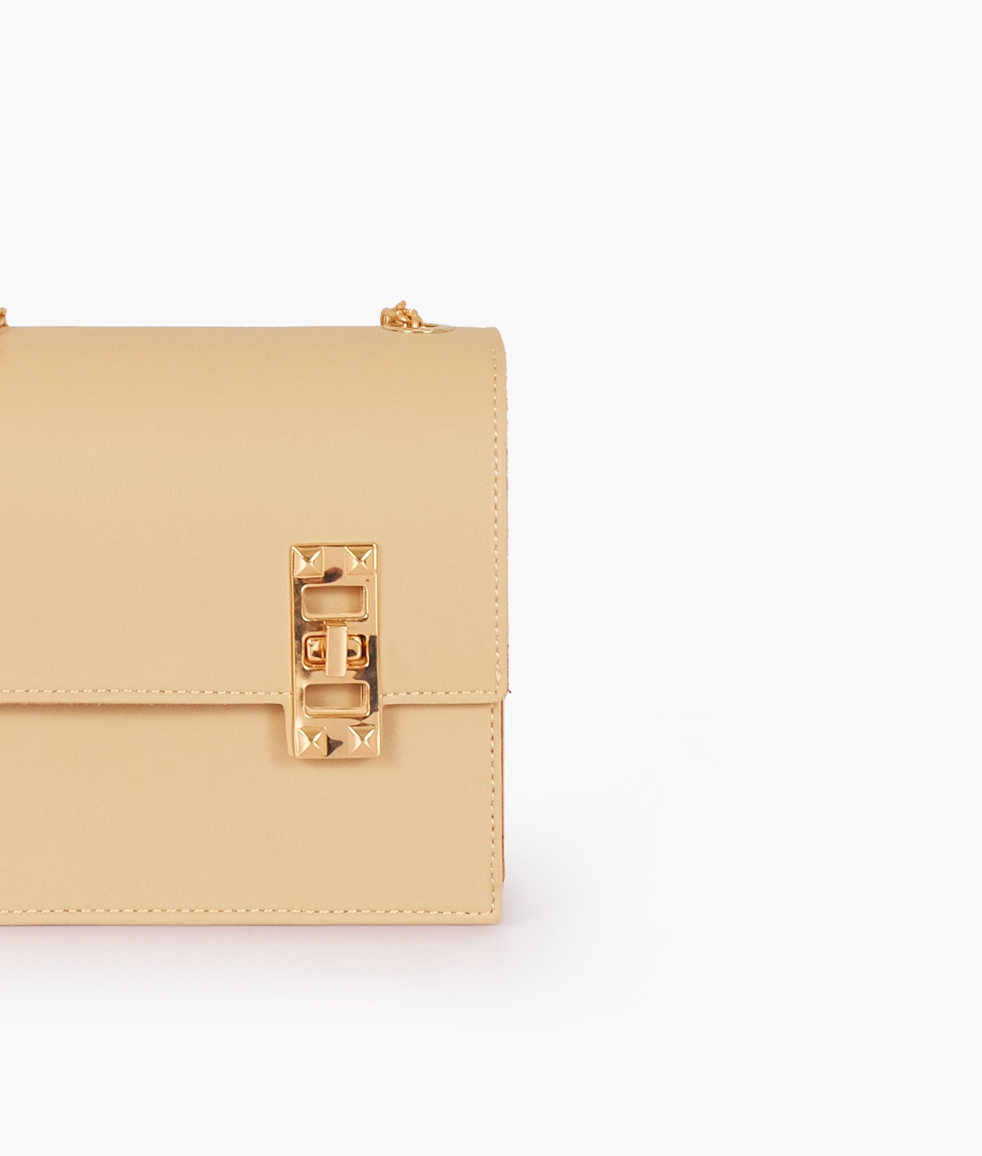 Off-white chain shoulder bag with twist lock - tntwear1