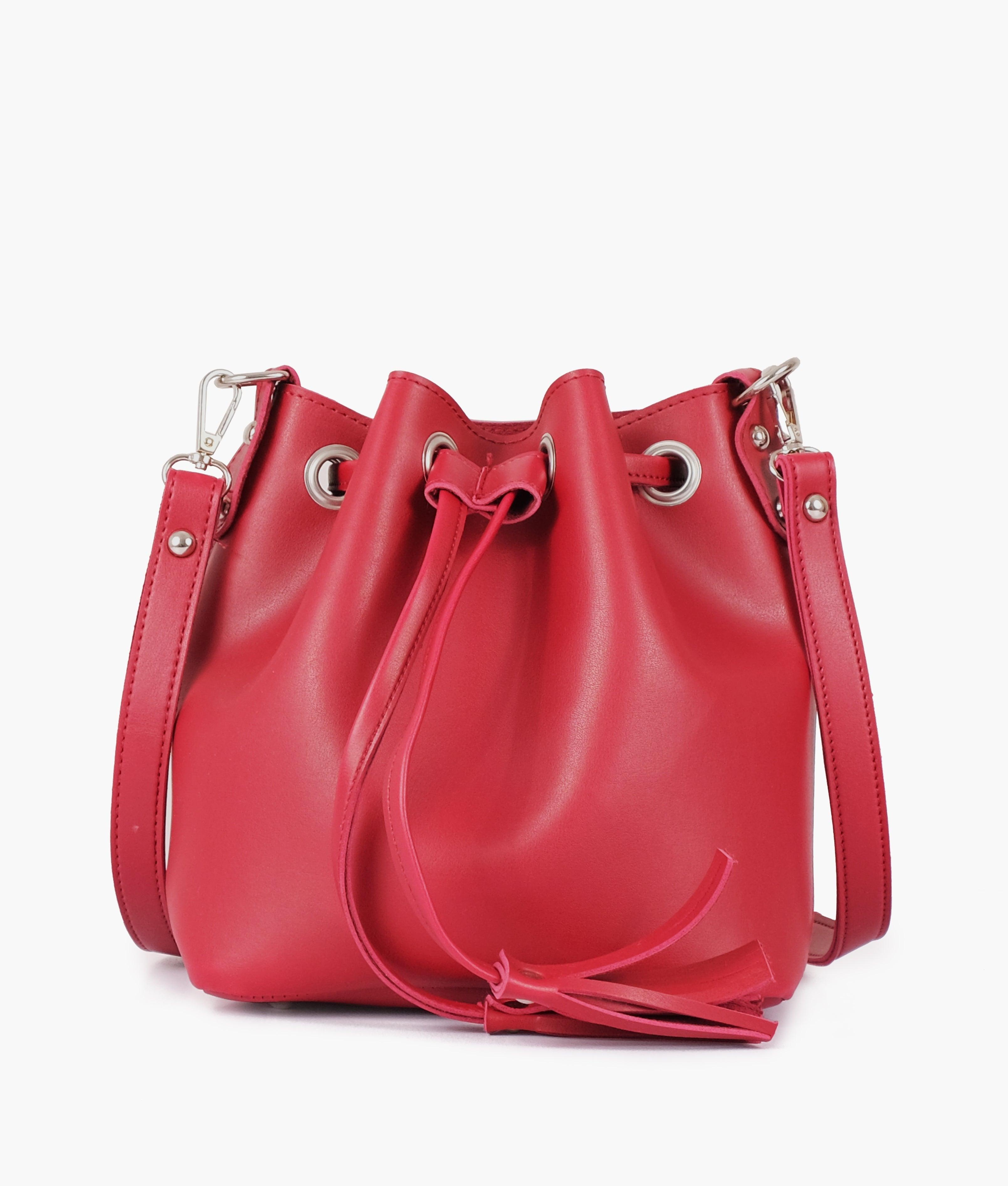 Maroon bucket bag - tntwear1