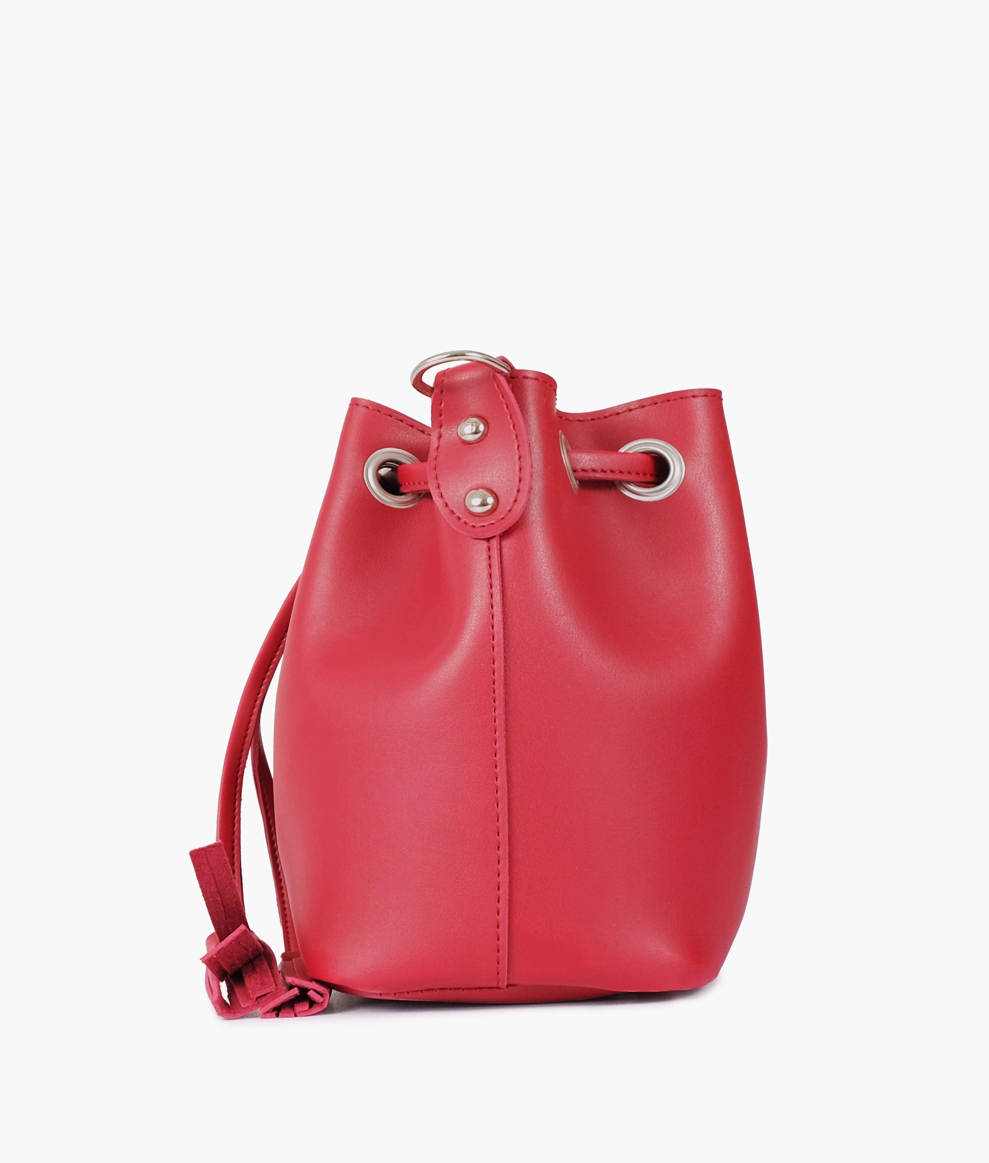 Maroon bucket bag - tntwear1