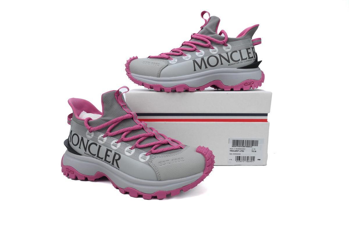 Custom MNC Grey Pink Sneakers M3457P94 - tntwear1