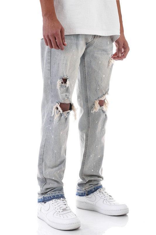 Relaxed Destroyed Jeans - tntwear1