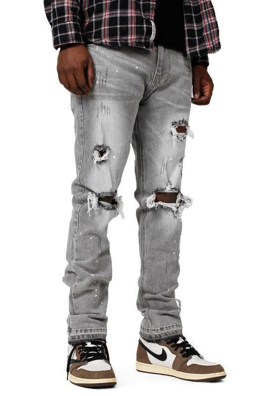 Relaxed Destroyed Jeans - tntwear1