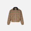 Loose Retro Plaid Striped Jacket - tntwear1