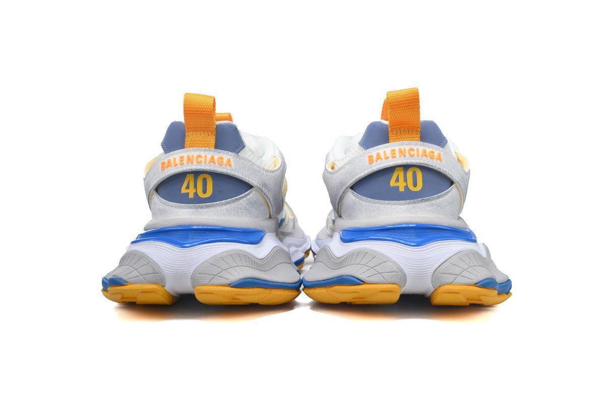 Custom BLCG White Blue Yellow Sneaker W2MV1 - tntwear1