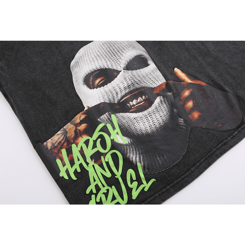 Dark Hood Summer T-Shirt - tntwear1