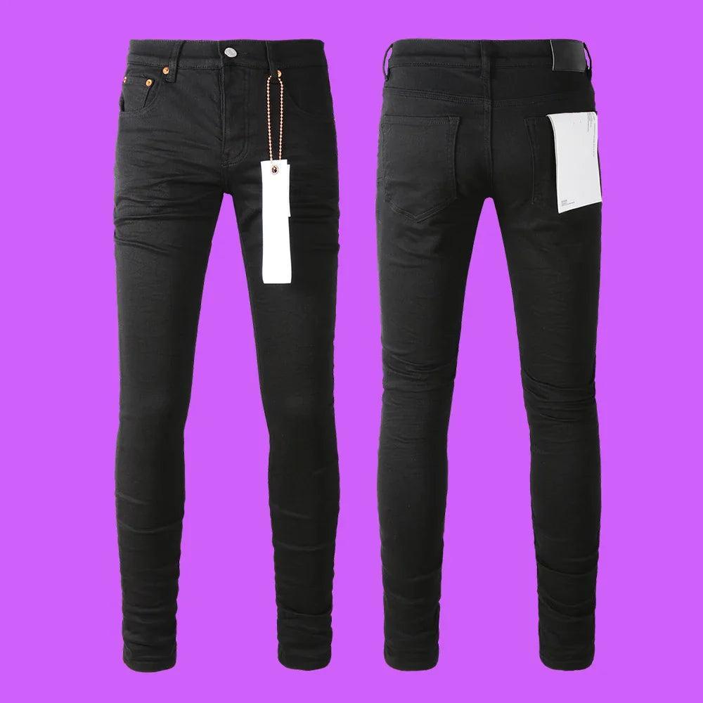 Premium Brand PRPL Roca Jeans Black Tag P005 - tntwear1