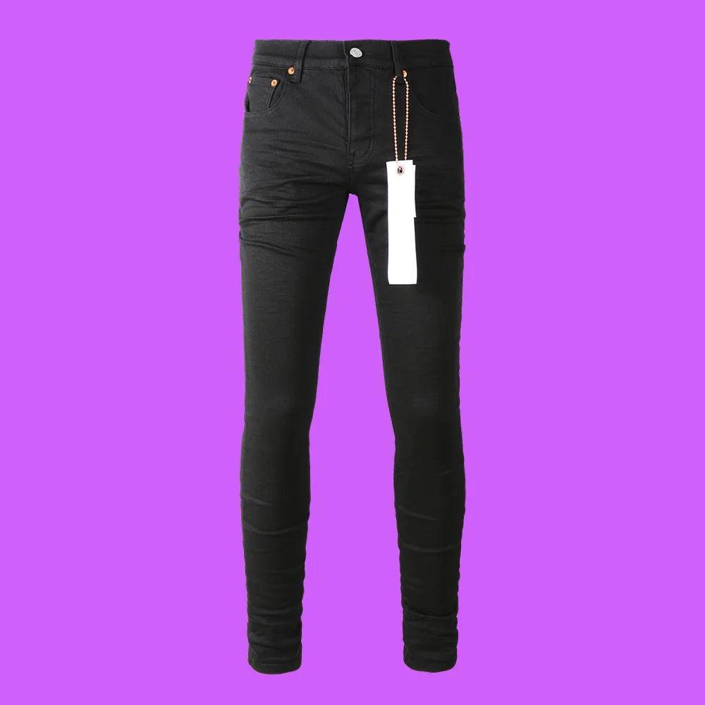 Premium Brand PRPL Roca Jeans Black Tag P005 - tntwear1