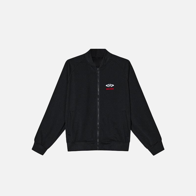 Loose Retro Sports Jacket - tntwear1