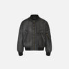 Dyed Distressed Padded Jacket - tntwear1