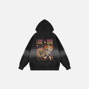Battle Of The Hearts Hoodie - tntwear1