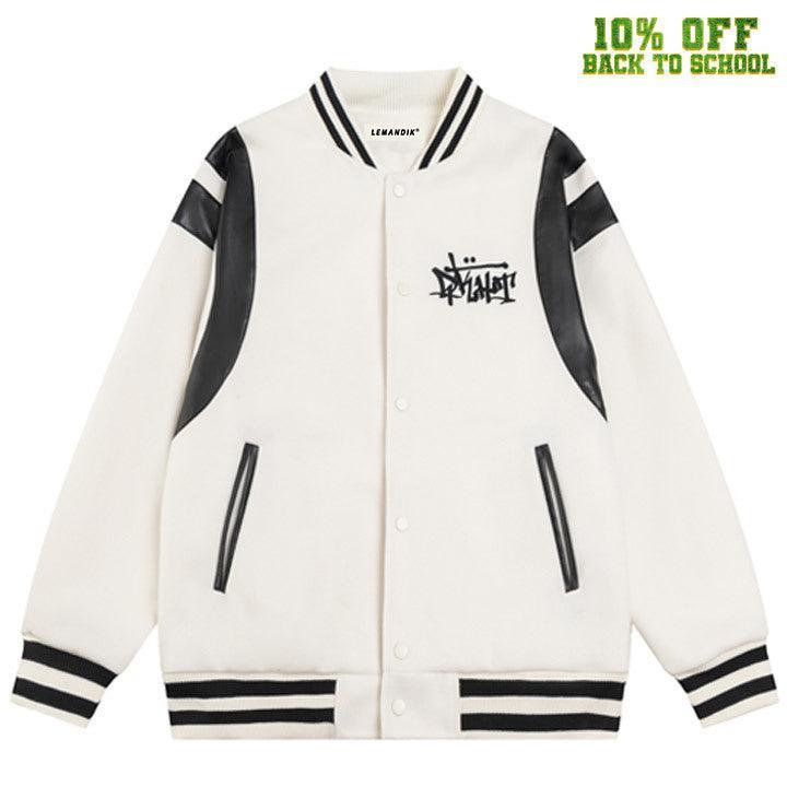 Tntwear® High School Letterman Varsity Jacket - tntwear1