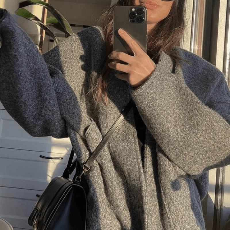 Lidia Plush Spring Jacket - tntwear1