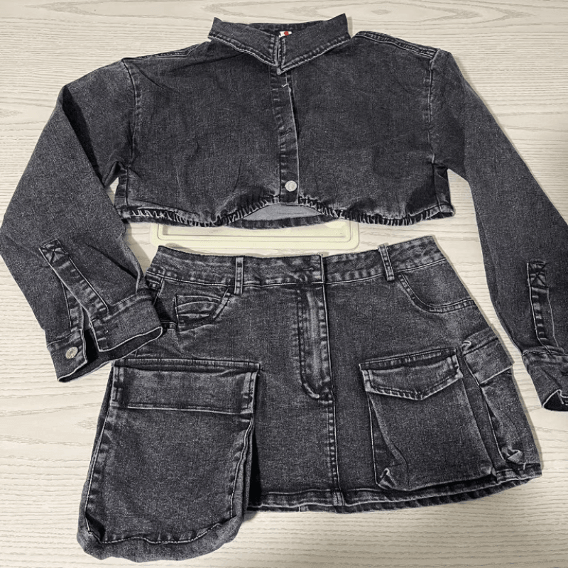 Moonlight Midi Denim Set - tntwear1