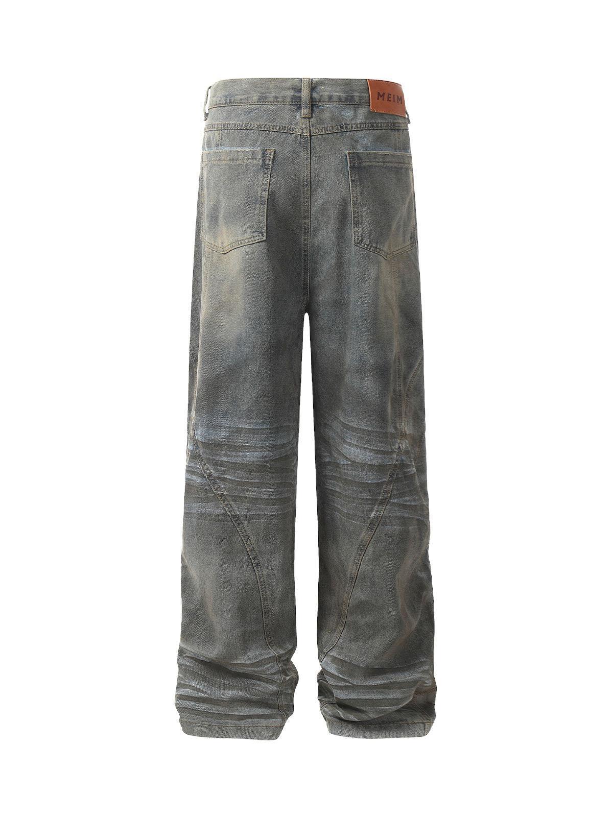 Tntwear High Street Washed Distressed Jeans - 2191 - tntwear1