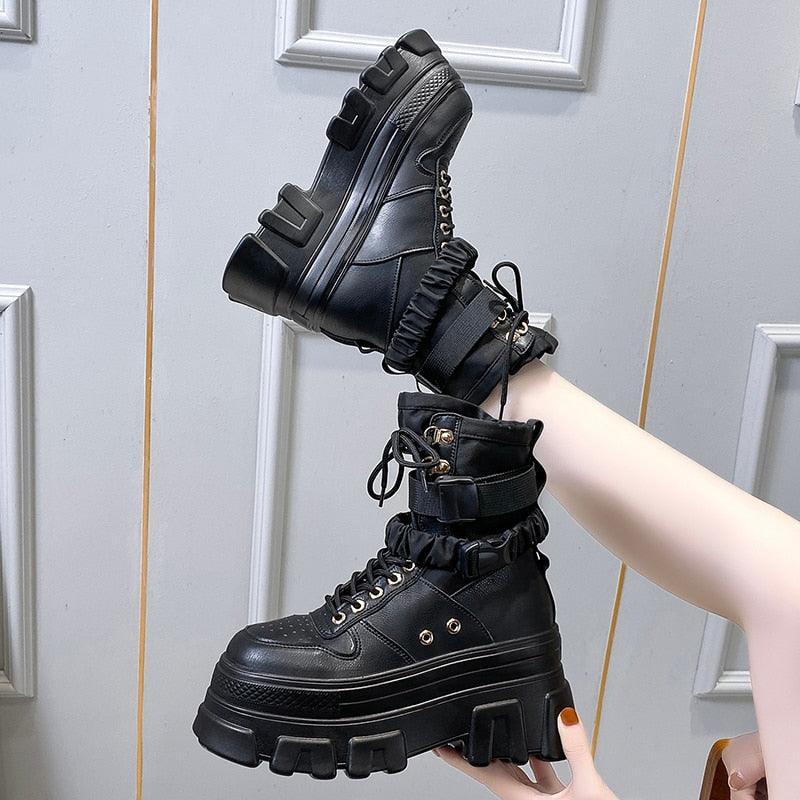 Lorex High Chunky Boots - tntwear1