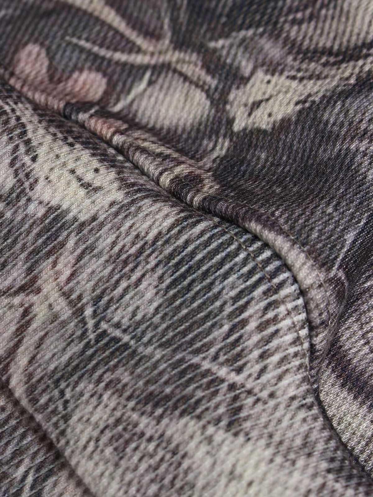 Tntwear Camouflage Foam Letter Hoodie