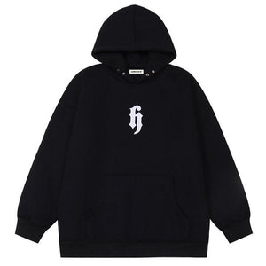 Tntwear® Solid Color Hoodie Embroidery H - tntwear1