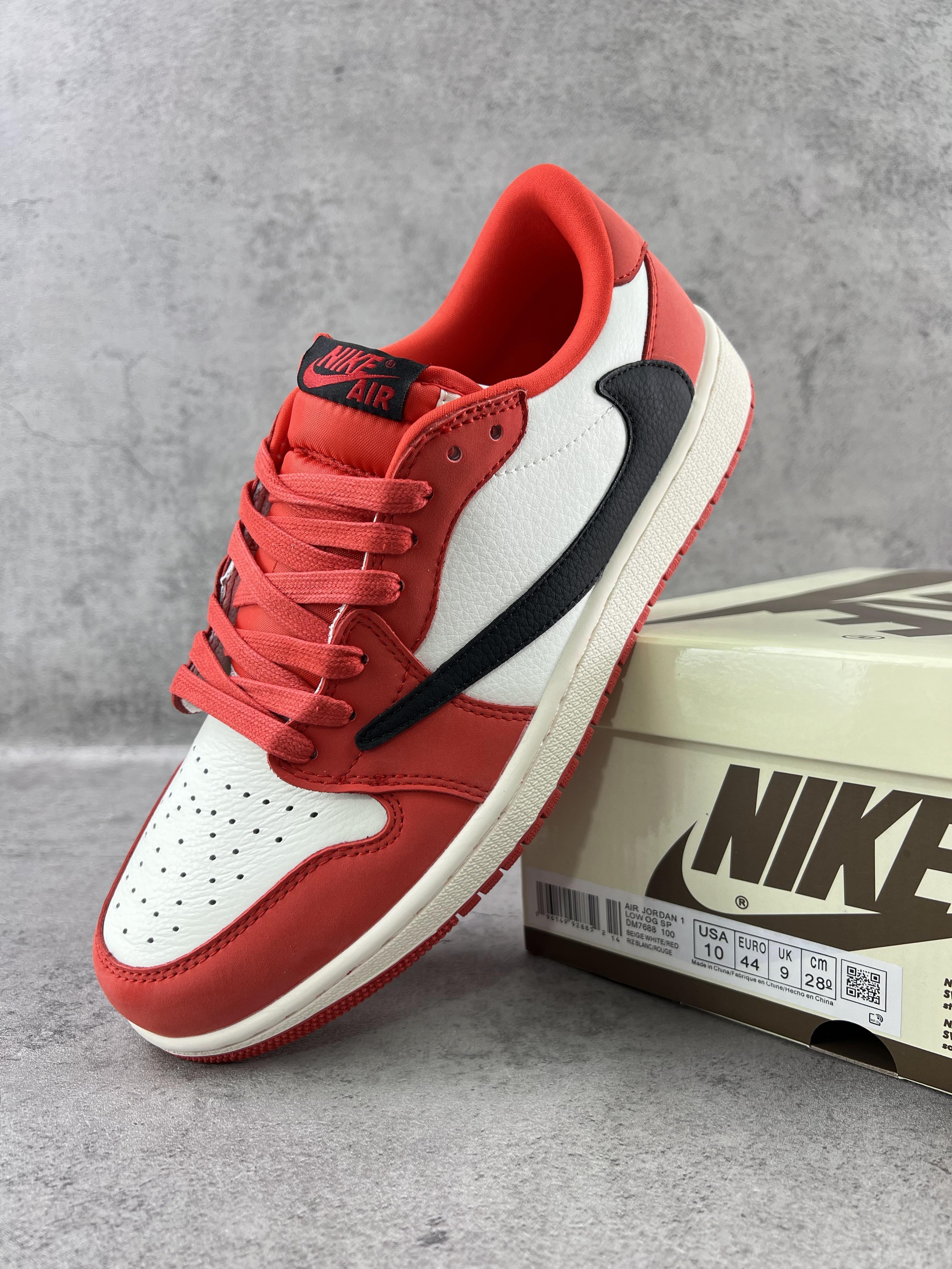 Custom Travis Scott x Air Jordan 1 DM7688 100 - tntwear1