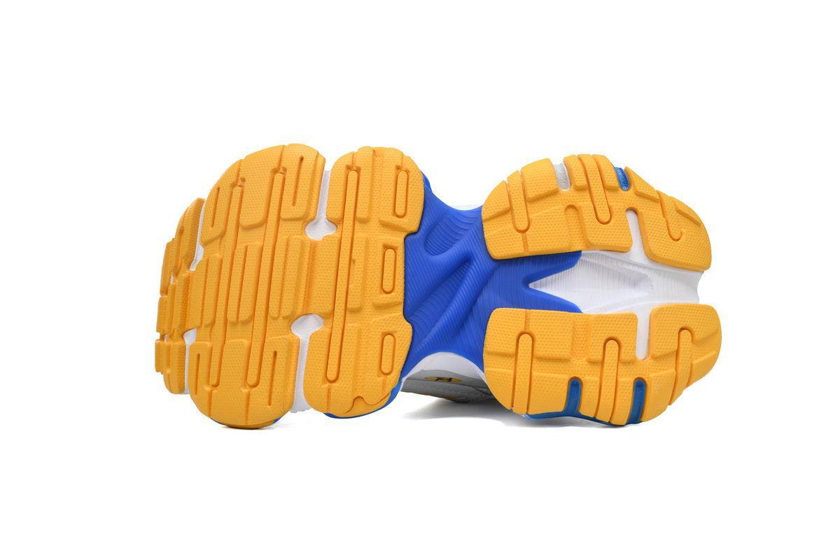Custom BLCG White Blue Yellow Sneaker W2MV1 - tntwear1