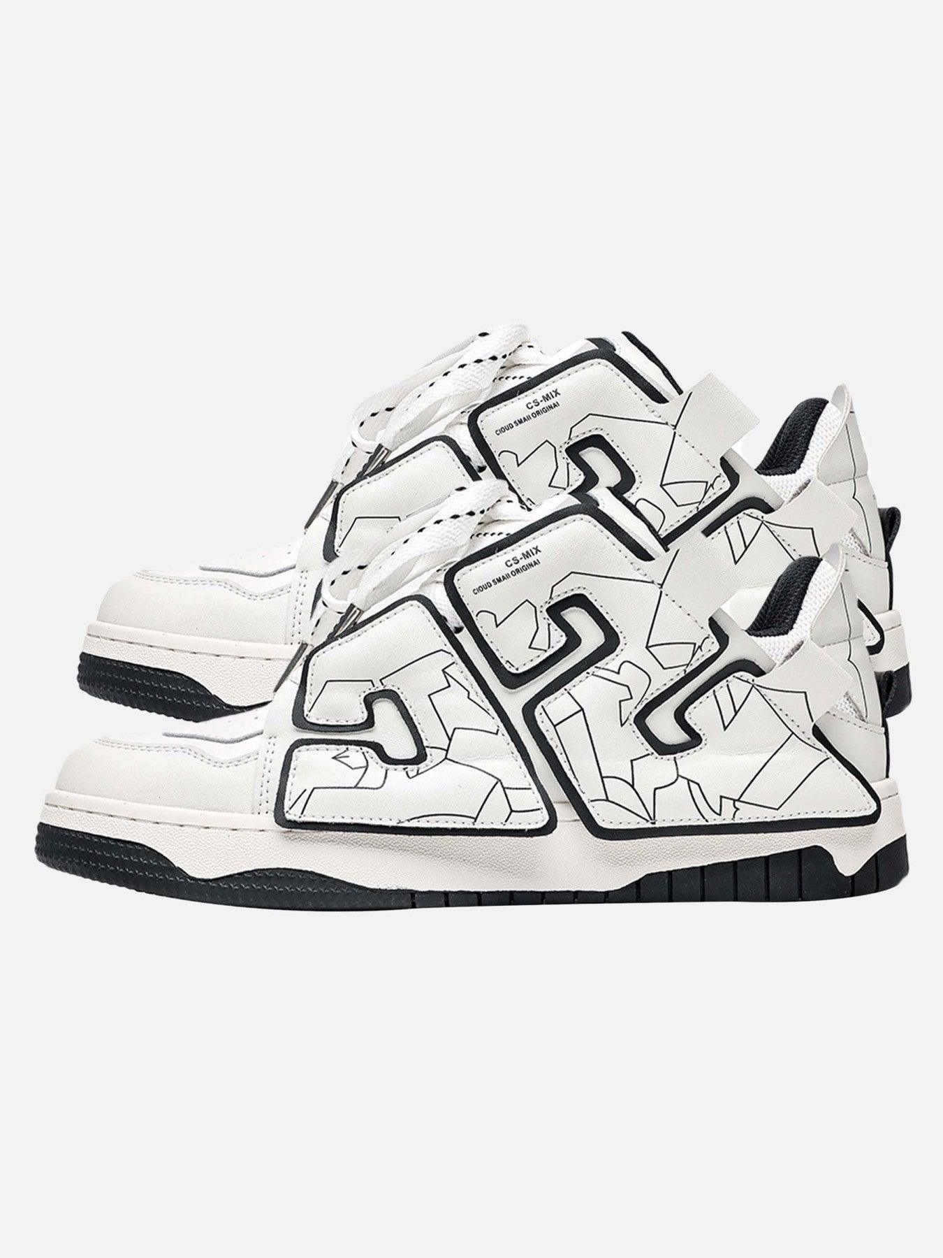 Sneakerland Hip-hop Versatile Couple Board Shoes - tntwear1