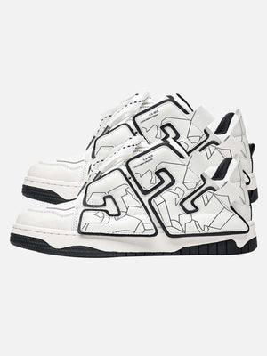 Sneakerland Hip-hop Versatile Couple Board Shoes - tntwear1