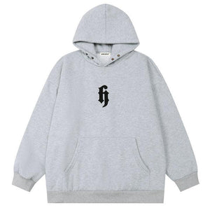 Tntwear® Solid Color Hoodie Embroidery H - tntwear1