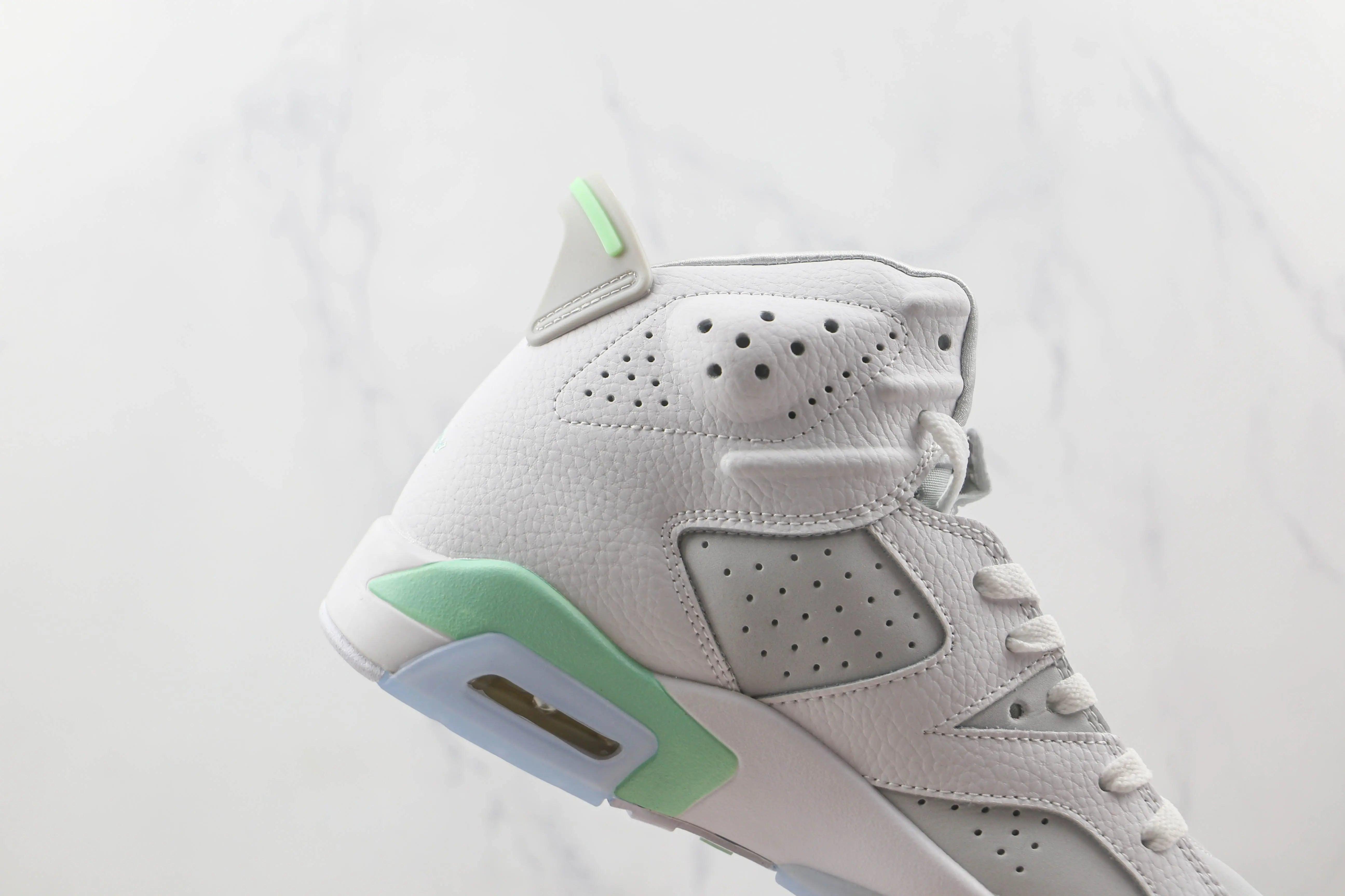 Custom Air Jordan AJ6 Retro Mint Foam - tntwear1