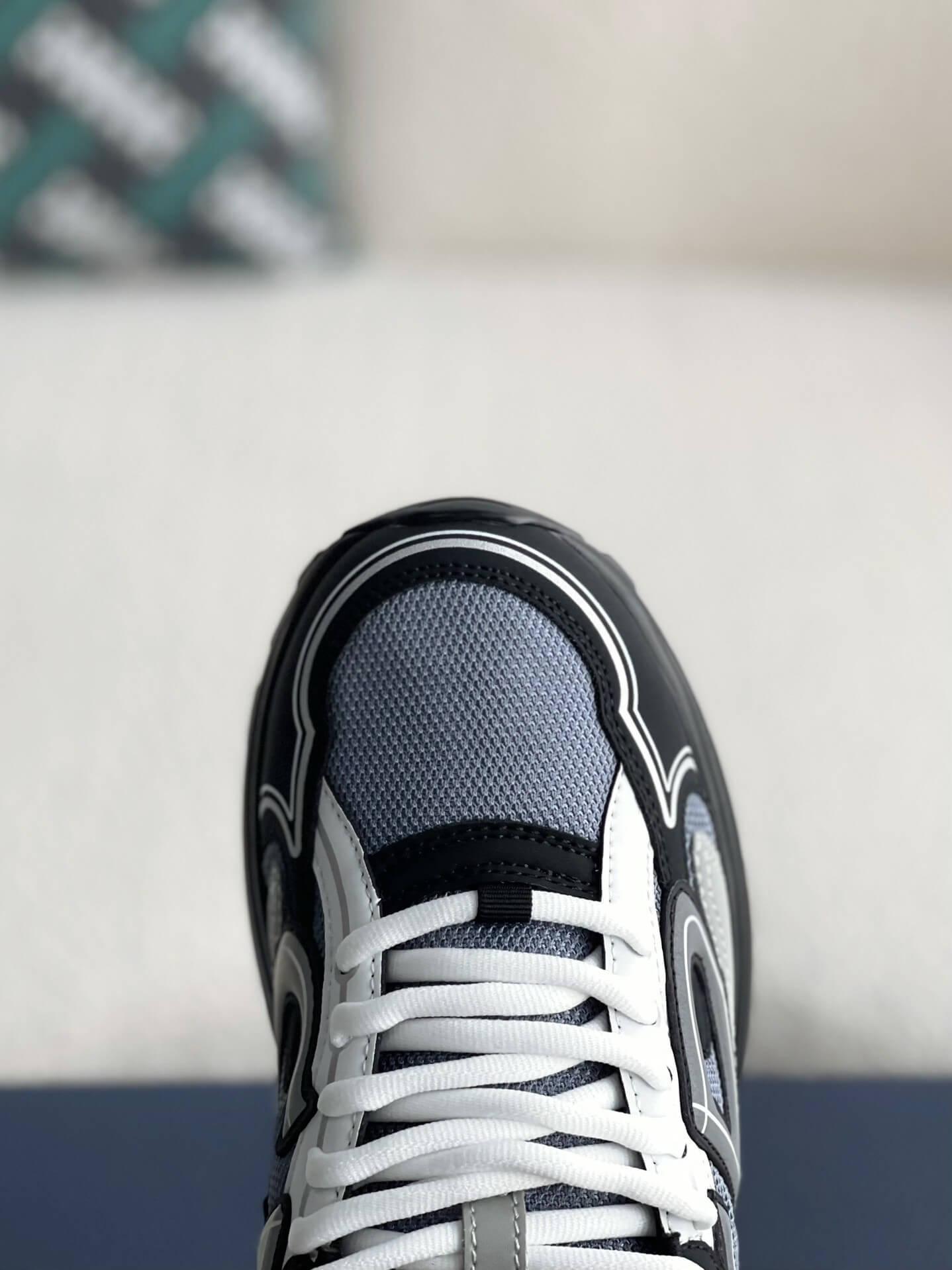 Dior B30 Anthracite Grey Black Sneaker - tntwear1